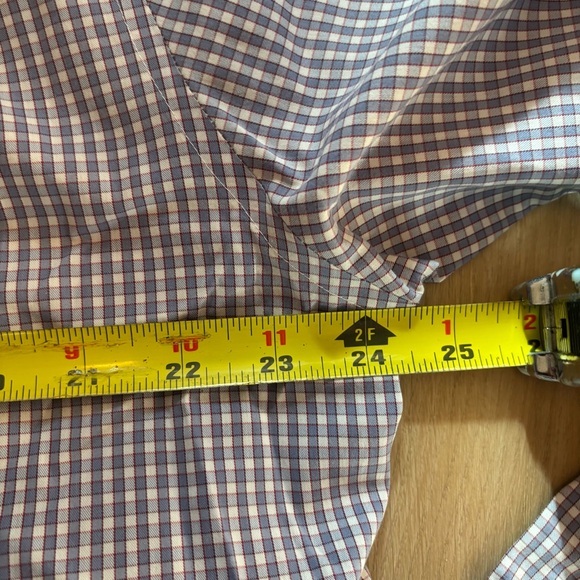 Twillory Shirt Men 17 34/35 Button Up Long Sleeve Stretch Performance Lot Of 2 - Picture 10 of 11